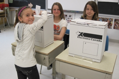 St. John Students Get Hooked On Voting