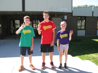 St. John Students Shine at Laurentian X-C Running Challenge