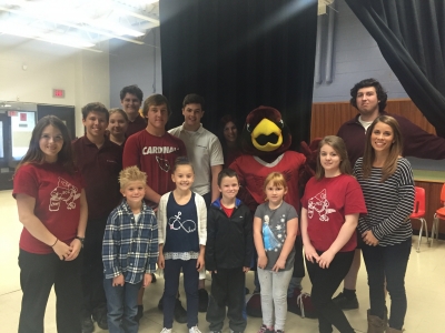 St. Charles Cards on Annual Mission to Fill Sudbury Food Bank Shelves