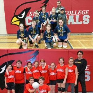 St. John Jaguars host Volleyball Tournament at St. Charles College!