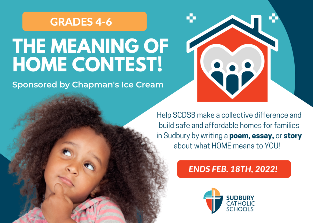 Write & Make A Difference! The Meaning of Home Contest